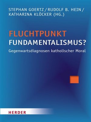 cover image of Fluchtpunkt Fundamentalismus?